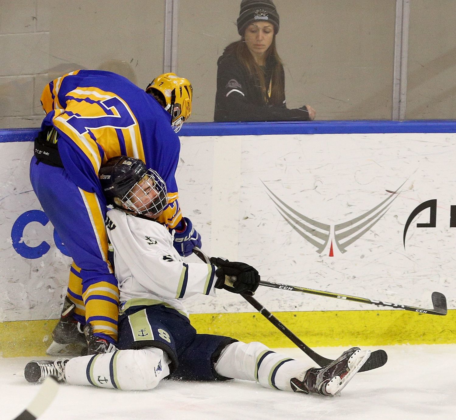 NYSPHSAA HOCKEY FINAL: Queensbury vs Skaneateles